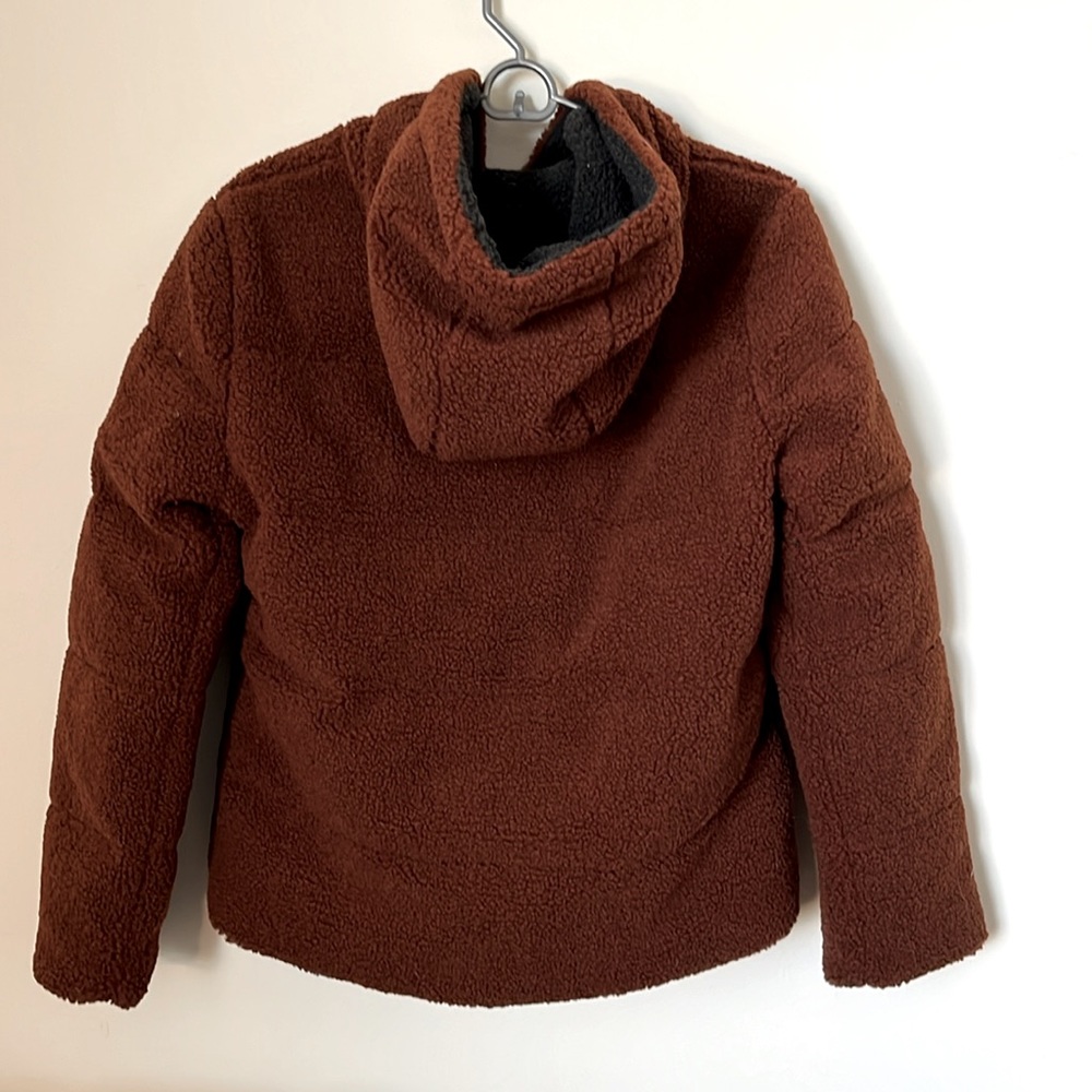 NVLT Walnut Teddy Coat - Picture 3 of 5